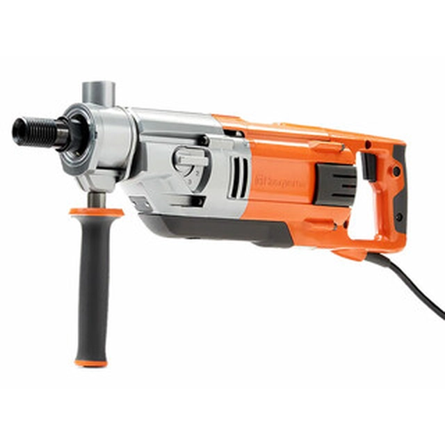 Husqvarna DM 220 electric diamond drill In concrete: 150 mm | 730 RPM/1700 RPM/3600 RPM | 1850 W | 5/4 inches | In a cardboard box