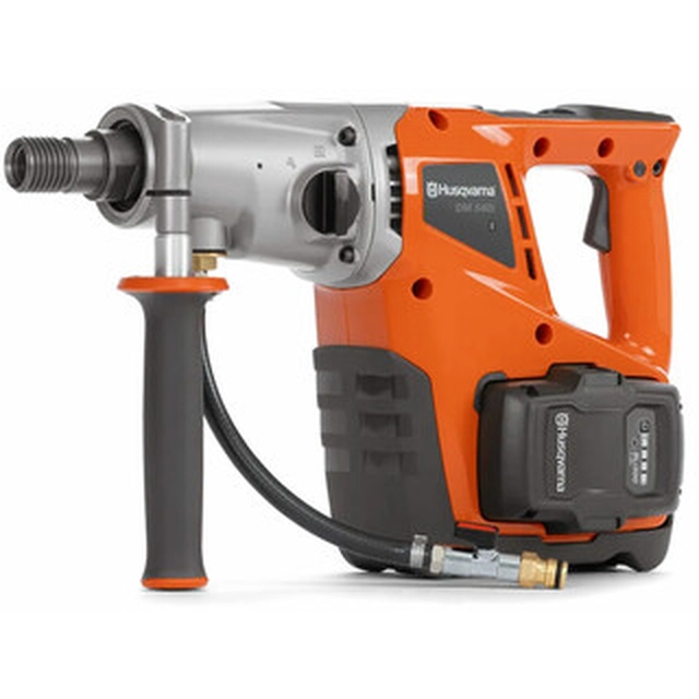 Husqvarna DM 540I burghiu diamant cu acumulator 36 V | În beton 100 mm | 5/4 inci | Fără perii de cărbune | 2 x 9 Ah baterie + încărcător | Într-o valiză