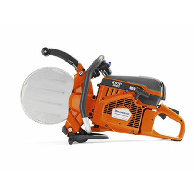 Husqvarna K970 Gredzenveida ar benzīnu darbināms manuālais ātrgaitas smalcinātājs 370 mm | Griešanas jauda: 270 mm | 4800 W | 2 likme