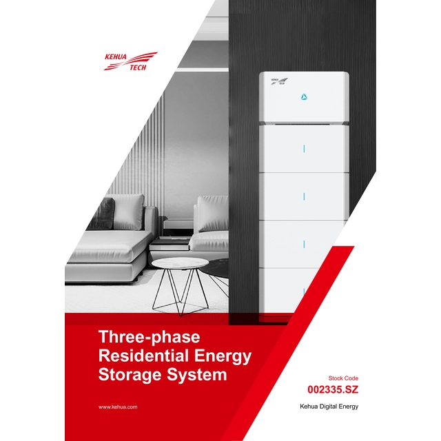 Hybrid invertersats 10 kW Kehua med energilagring 10 kWh