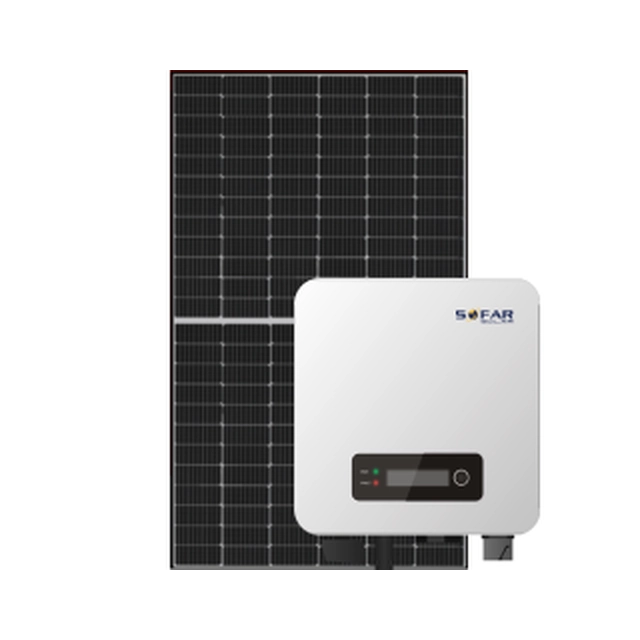 Hybrid solcellesæt 3,6kWp 5kWh komplet BKM