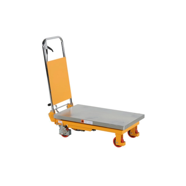 Hydraulic Lifting Trolley With Table Top - 750Kg