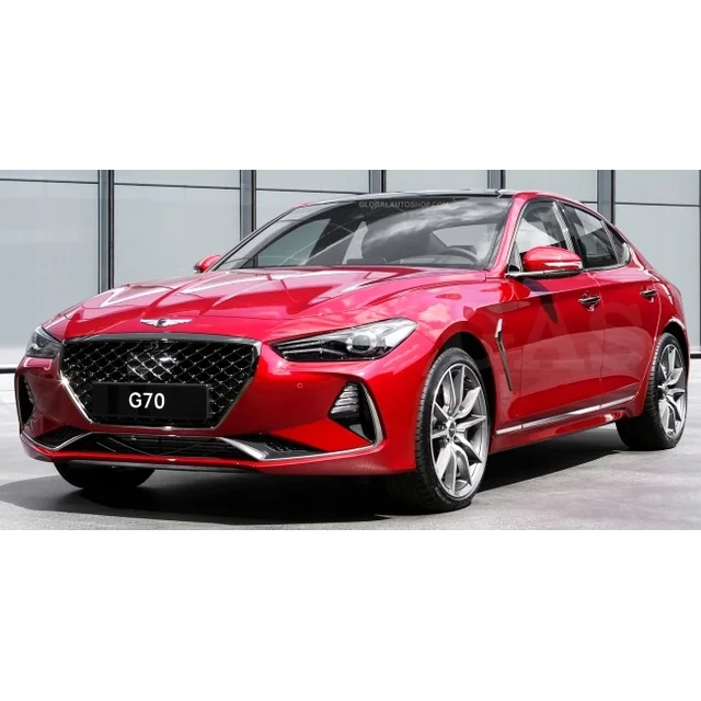 HYUNDAI GENESIS G70 BERLINE - Baguettes CHROMÉES sur portes latérales chromées