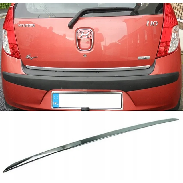 HYUNDAI i10 I PA 07- Bande CHROME Trappe chromée