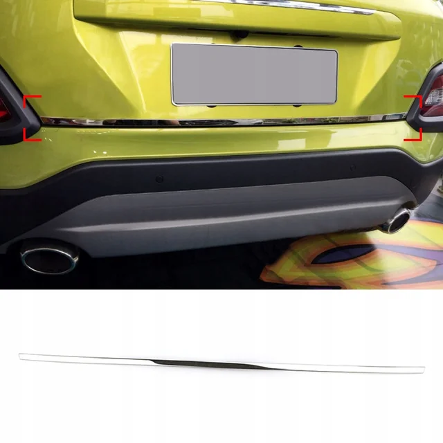 Hyundai KONA - CHROME Strip verchroomd op het deksel