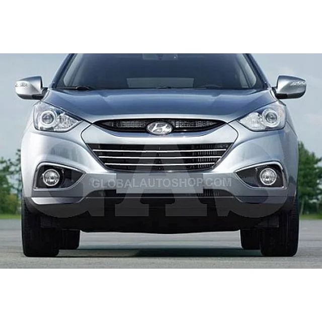 Hyundai Tucson - Chrome Strips Grill Chrome Dummy Bumper Tuning