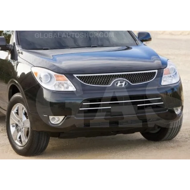 Hyundai Veracruz - Chrome Strips Grill Chrome Dummy Bumper Tuning