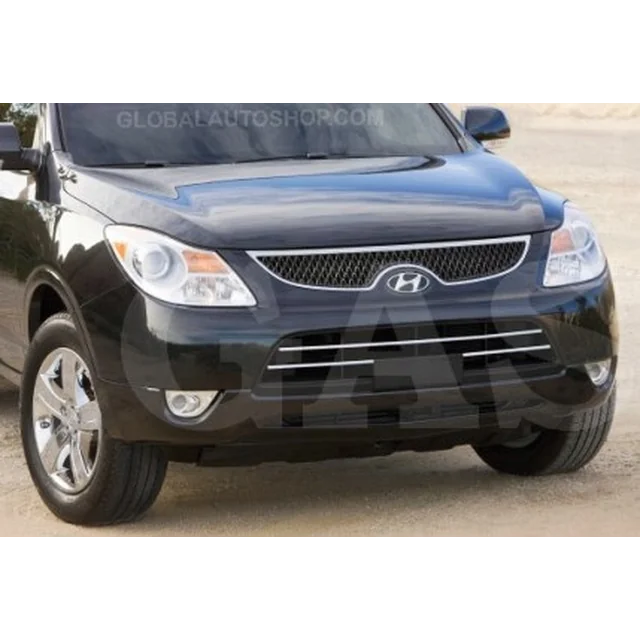 Hyundai Veracruz - Хромирани ленти Решетка Хромирана фиктивна настройка на бронята