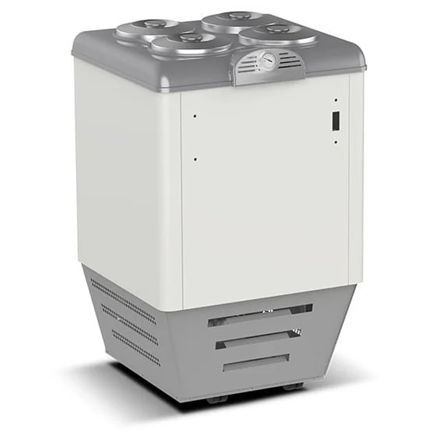 Ice cream dispenser 4+4 | DVN4 | 654x665x1030 mm