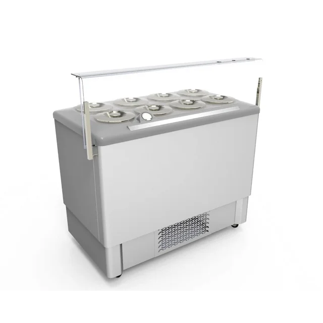 Ice cream dispenser IRQS8 | 8 tub