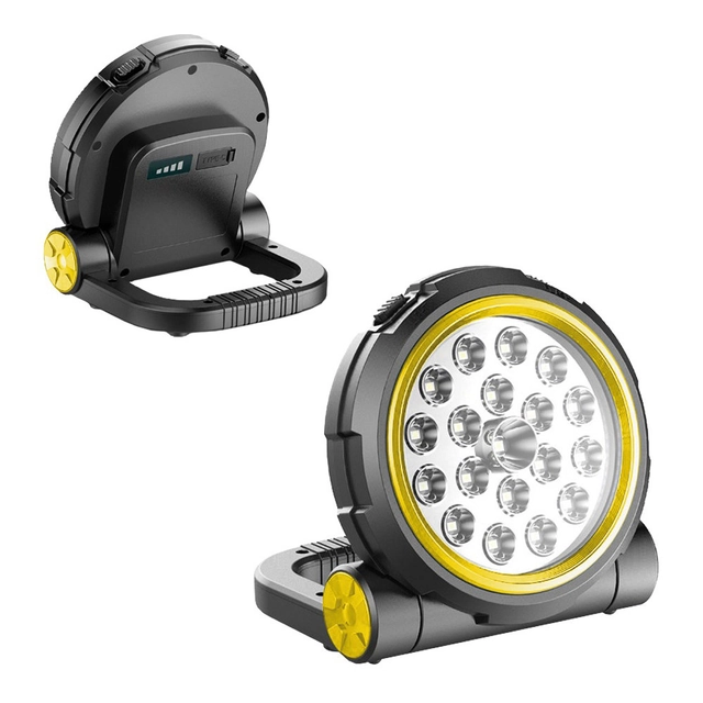 ICE portable LED floodlight 10W 1000lm 5200mAh 3,7V IP55