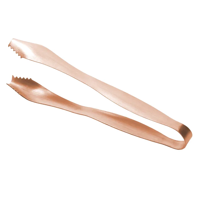 Ice tongs 18 cm copper