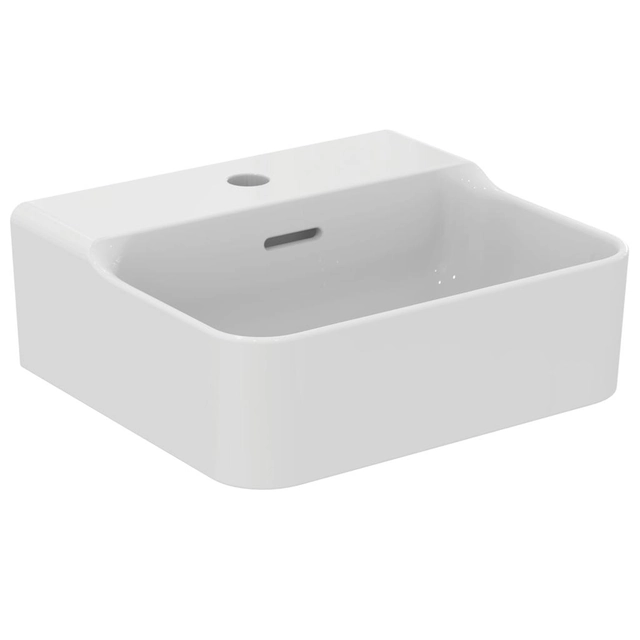 Ideal Standard Conca sink, with tap hole, 400x350, with overflow