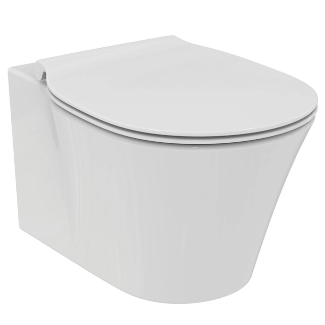 Ideal Standard Connect hangtoilet, Air spoelrandloos, met verborgen bevestigingen