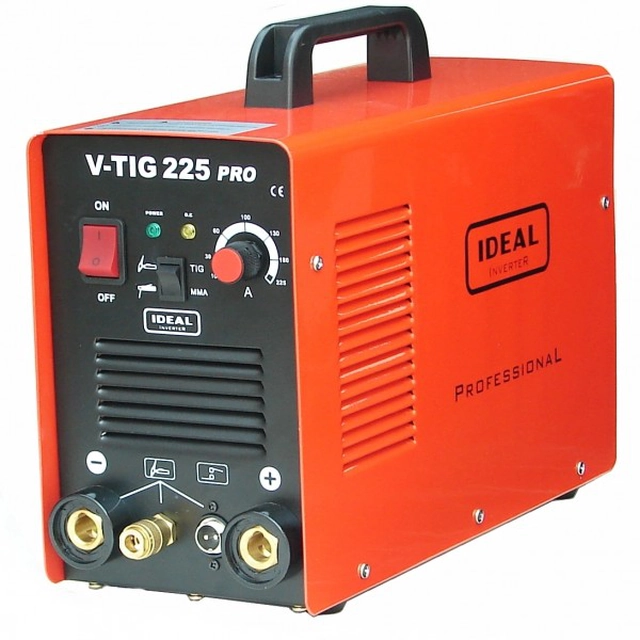 Ideel V-TIG inverter svejsemaskine 225 PRO + TIG sæt - V-TIG225