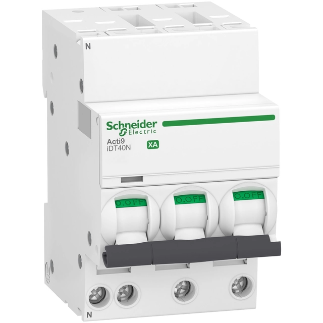 iDT40N XA - modulaire stroomonderbreker - schroef 3P+N C 16A 6000A10kA.A9PA4716