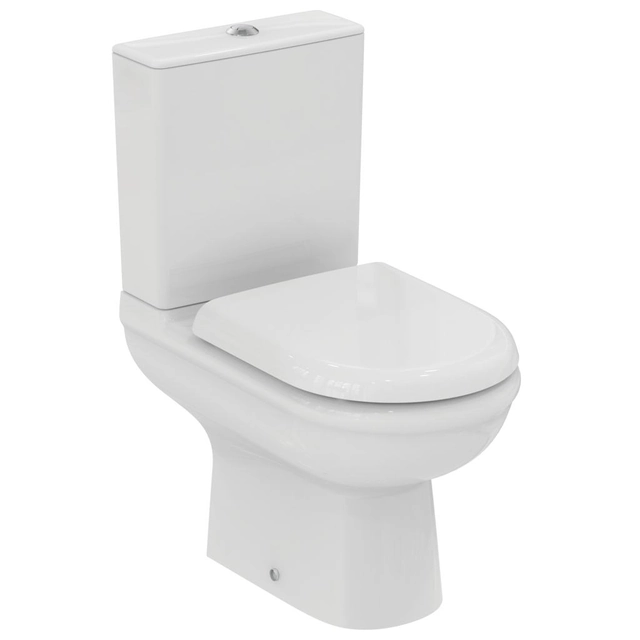 Iebūvēts WC Ideal Standard, Exacto RimLS+ ar tvertni un mīksti aizveramu vāku
