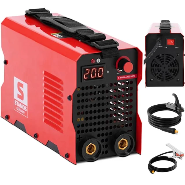 IGBT MMA inverter welding machine cycle 100% HotStart AntiStick 230V 200A