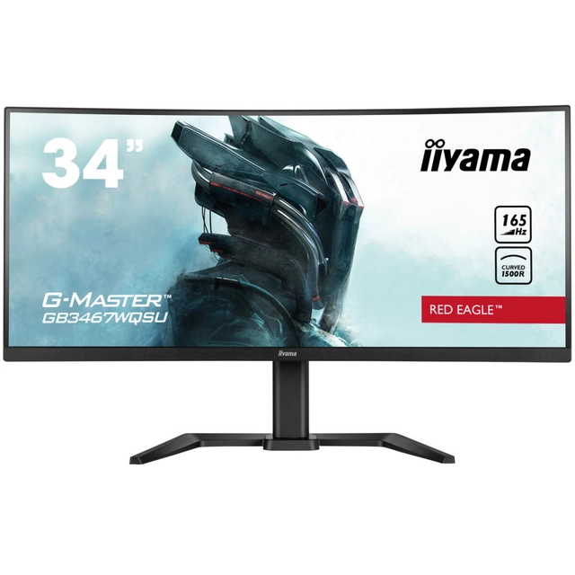 Iiyama monitor GB3467WQSU-B5 34&quot; LED VA AMD FreeSync villogásmentes