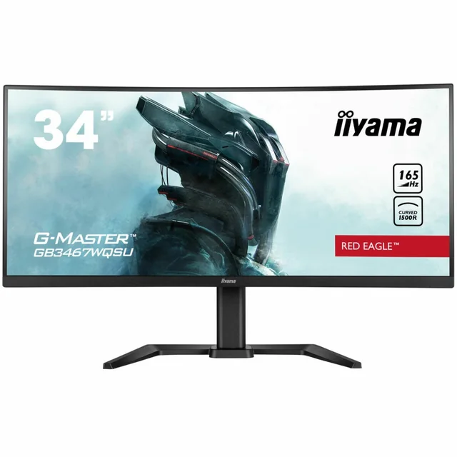 Iiyama monitor GB3467WQSU-B5 34&quot; LED VA bez treperenja 165 Hz 50-60 Hz