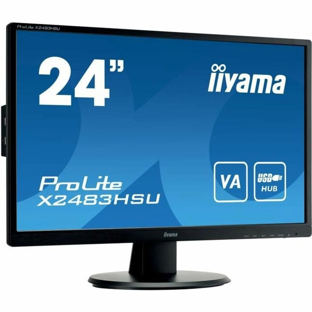 Iiyama monitor X2483HSU-B5 24&quot; LED VA virvendusvaba