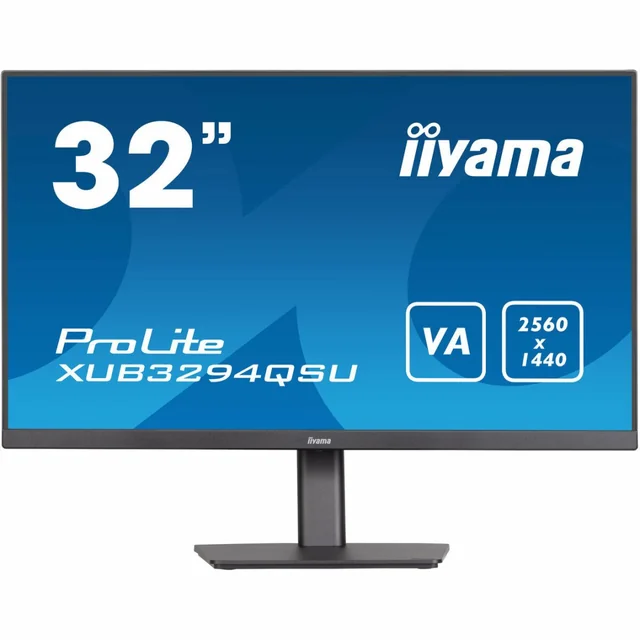 Iiyama monitor XUB3294QSU-B1 32&quot; LED VA LCD virvendusvaba 75 Hz