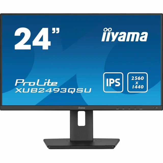 Iiyama ProLite monitor XUB2493QSU-B5 24&quot; LED IPS Villogásmentes 60 Hz