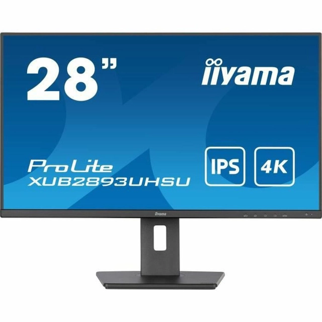 Iiyama ProLite -näyttö28&quot; IPS LED välkkymätön