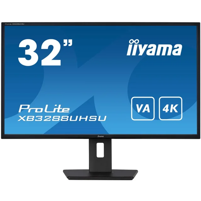 Iiyama-skärm XB3288UHSU-B5 32&quot; VA LCD Flimmerfri 60 Hz