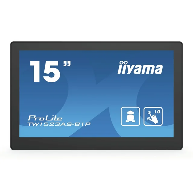 Iiyama TW1523AS-B1P 15,6&quot; Full HD monitorius