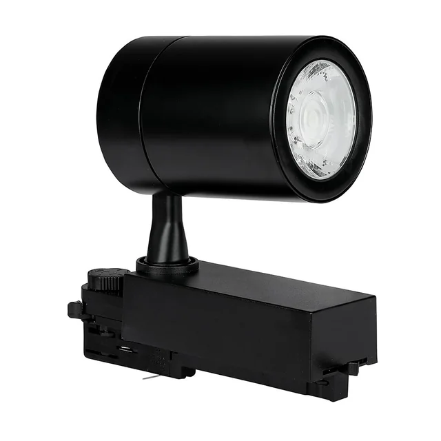 Iluminação de trilho LED - Iluminação de trilho COB - IP20 - Preto - 35 Watts - 3000 Lúmens - 6000K