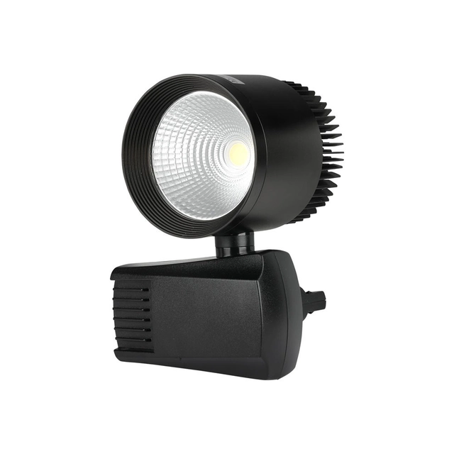 Iluminação de trilho LED - Iluminação de trilho COB - IP20 - Preto - 40 Watts - 2600 Lúmens - 5000K