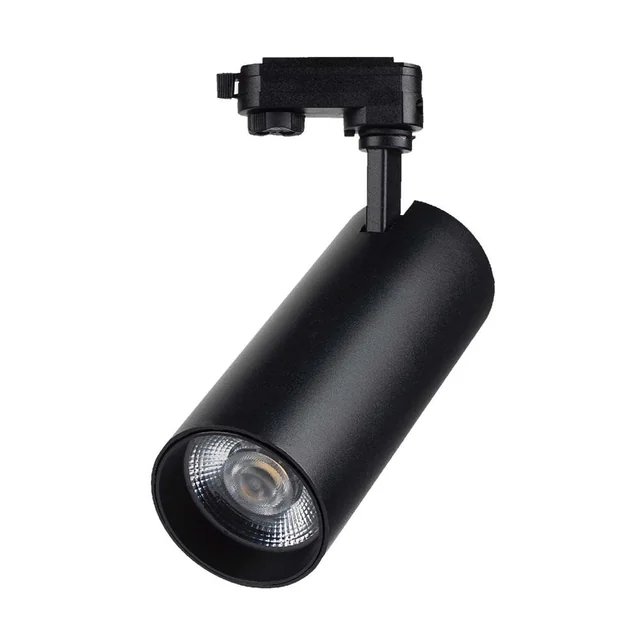 Iluminação de trilho LED - Iluminação de trilho COB - IP20 - Preto - 40 Watts - 3150 Lúmens - 3IN1