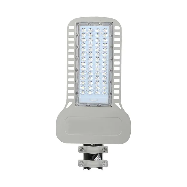 Iluminação pública LED Slim - Cinza - Samsung - IP65 - 100W - 13500 Lúmens - 4000K - 5 Anos