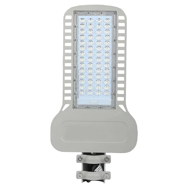 Iluminação pública LED Slim - Cinza - Samsung - IP65 - 100W - 13500 Lúmens - 6500K - 5 Anos