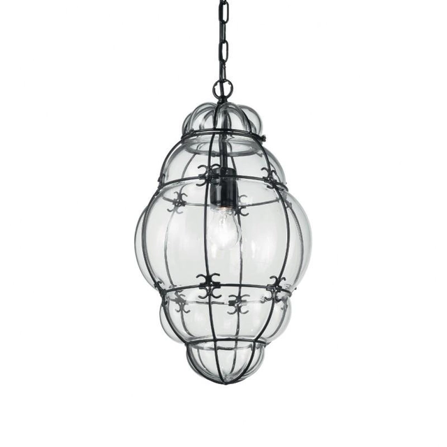 ILUX 131795 Hanging chandelier Ideal Lux Anfora SP1 big 131795 28cm - IDEALLUX