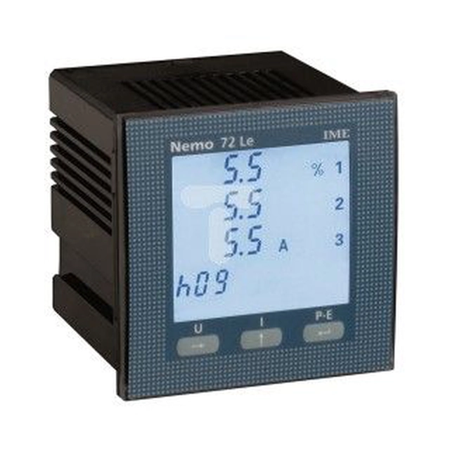 IME S.p.A.Netwerkparametermeter 72-LE tabel 1-5A 500V A80-265VAC/100-300VDC (MF72411)