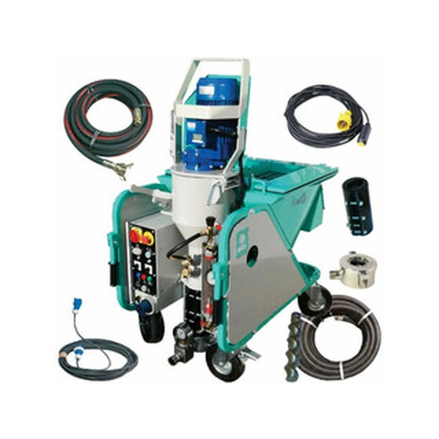 Imer Koine 4 Hi-Flow Electric Plastering Machine 110 l | 80 l/min | 6800 W | 400 V