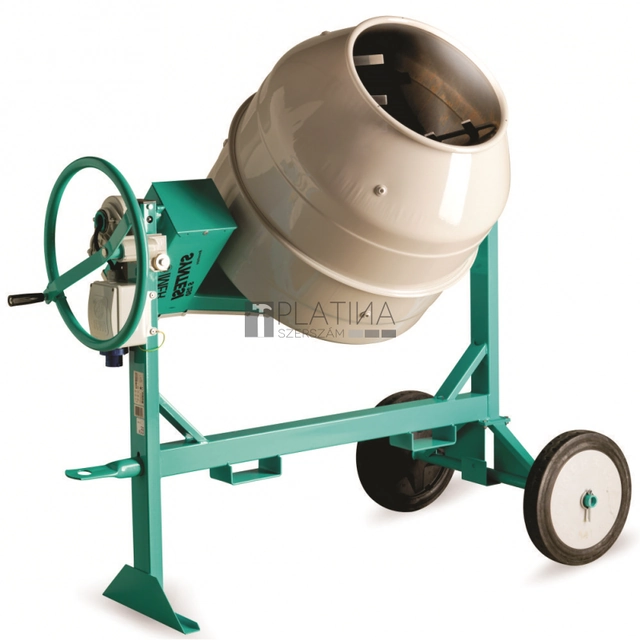 IMER Syntesi 250 gasoline engine concrete mixer with steel drum 235l /4,1 kW -8033679000202