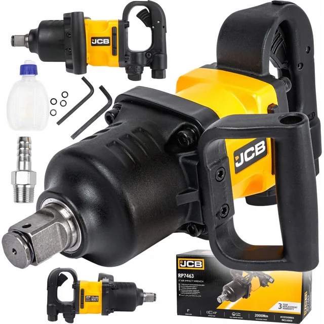 Impact Wrench Sourcing JCB PNEUMATIC WRENCH 1" 2000Nm