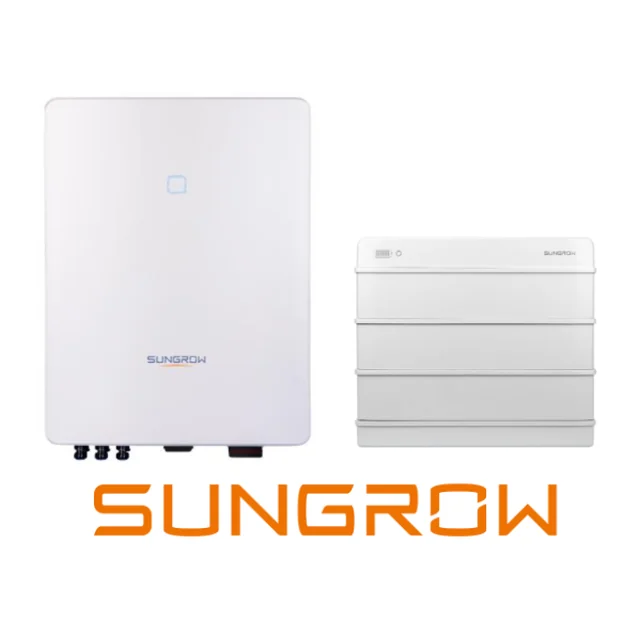 Impostazione Sungrow SH10.0RT+ Accumulo di energia Sungrow LiFePO4 9,6 kWh