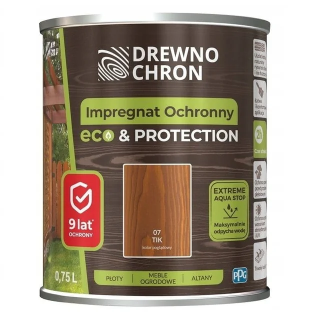 Impregnácia Wood Protector Eco&Protect tik 4,5L