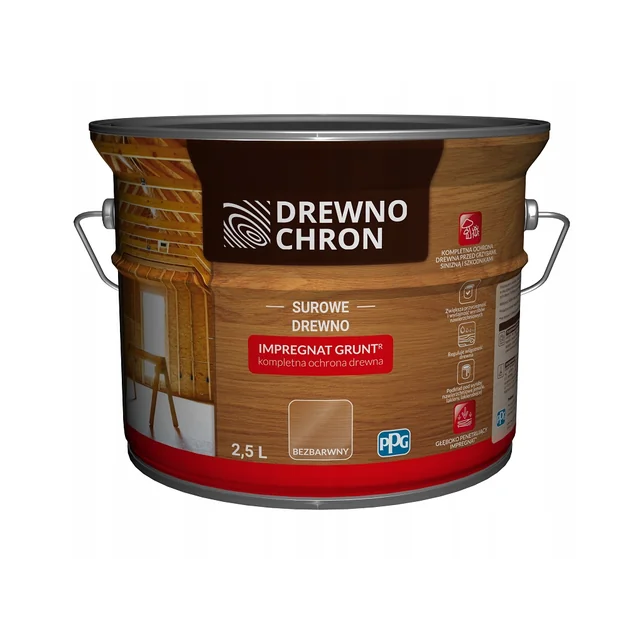 Impregnante Extra Prime Protettore per legno incolore 2,5L