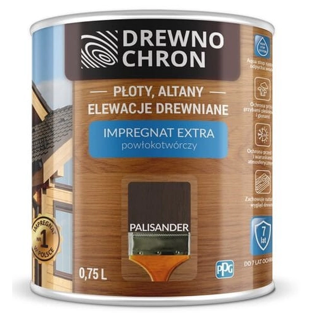 Impregnat Extra Powłokotwórczy Drewnochron palisander 0,75l