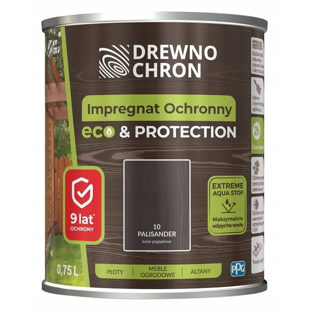 Impregnat ochronny Drewnochron Eco & Protection palisander 4,5L