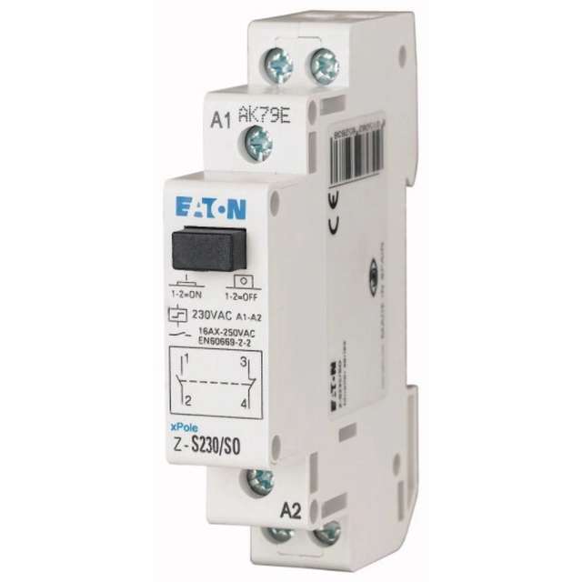 Impulse relay with central control function Z-SC230/S