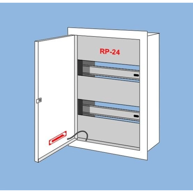 Inbouw schakelapparatuur RP-24, plaats voor 24 type s beschermingIK P 30