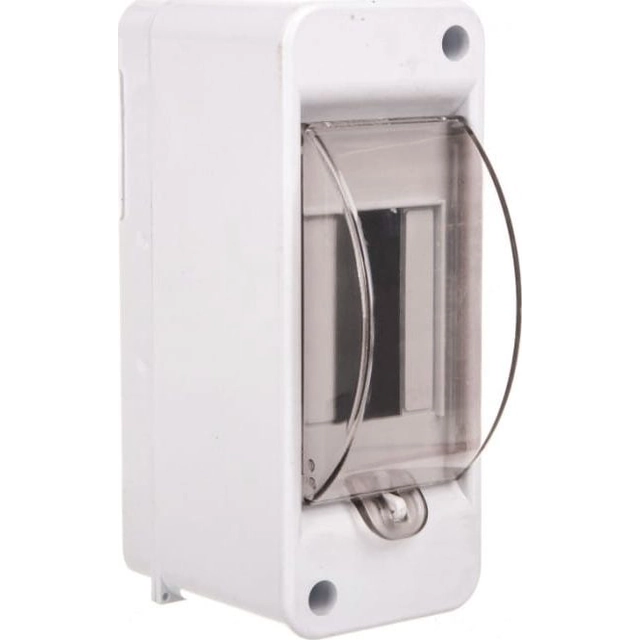 Incobex Modular switchgear 1x2 surface-mounted IP20 with flap and terminals (ENE-00352)