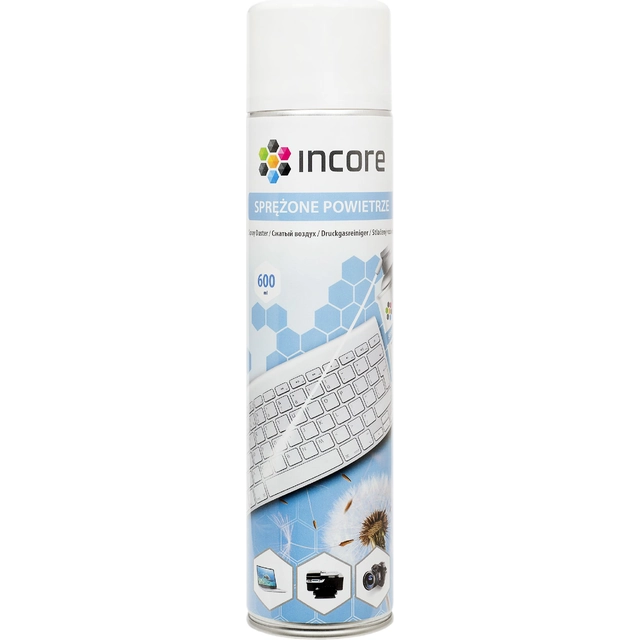 Incore Ar comprimido para remoção de poeira 600 ml (ISC1280)