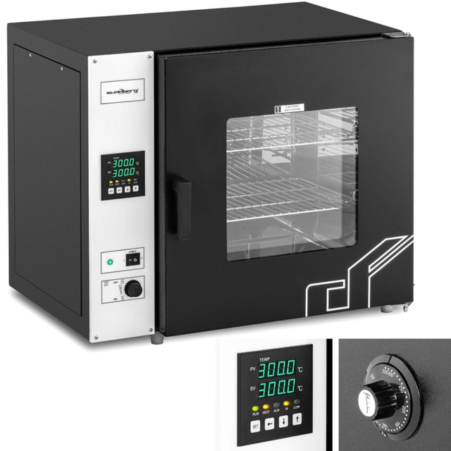 Incubadora de laboratorio secador esterilizador LED 50 -300 C 58 yo 1670 EN